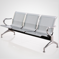 Waiting Room Bench Airport Chair Reception Chairs/ 3 Seat Reception Bench for Lobby, Office, Bank, Hospital Bench